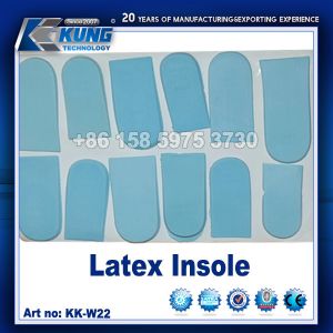Sandal Shoe Making Materials , Moistureproof Latex Foam Insole