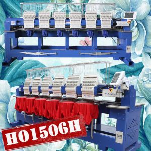 Swf type 6 head embroidery machine high speed high quality cap/tshirt/flat