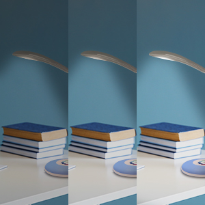 3 Brightness Levels Eye - Caring LED Table Lamp With Touch Control And Adjustable Gooseneck
