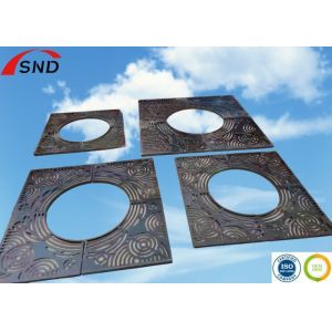 Square Ductile Iron Tree Grating with ISO9001:2015 and DIN En124 Standards for