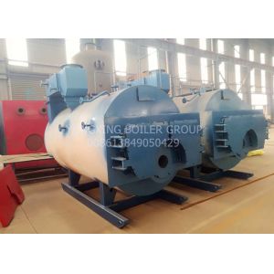 Cheap 2 Ton Small Gas Fired Steam Boiler With Fully Automatic Opening Door Three Return for sale