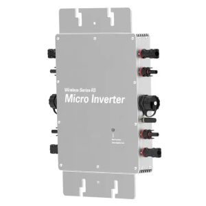 Micro Inverter Solar 2400W Ip65 Waterproof Wifi Monitoring Pv Micro Inverter
