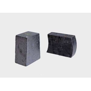 Black Color Magnesia Carbon Bricks Use For Ladle , Good Oxidation Resistance