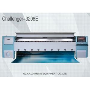 10ft Solvent Color Inkjet Flex Banner Printing Machine High Precision Challenger