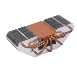 Thermal Conductive Heat Pipe Heatsink , Soldering Antioxidant CPU Heat Sink