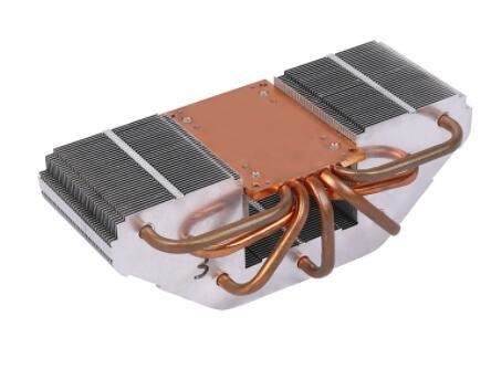 Quality Thermal Conductive Heat Pipe Heatsink , Soldering Antioxidant CPU Heat Sink wholesale