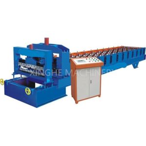 Easy Operating Automatic Roll Forming Machines For 840mm Antique Glazed Tile