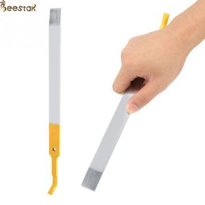 Durable Yellow And Pink Beehive Tools Bee Honey Uncapping Scraper Tool for honey