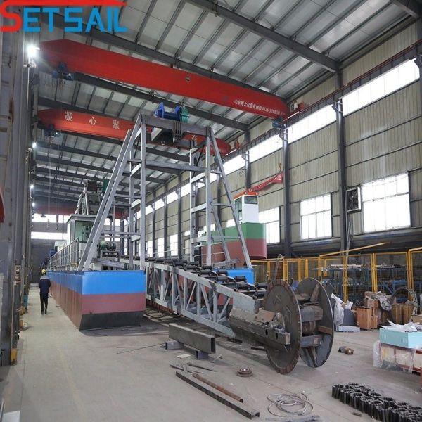 Multi Function River Sand Mining Dredger for Gold and Diamond Versatile