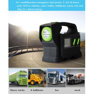 emergency tools 24v auto portable jump starter power bank manufacture