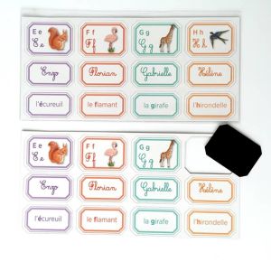 School Kids Puzzle Games Custom Magnetic Puzzle Set Odorless