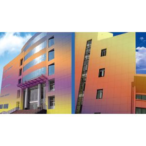 Colored Chameleon Aluminum Composite Panel Fireproof Multipurpose