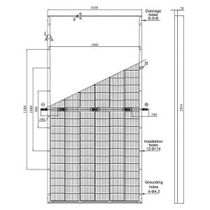 Mono 500w Solar Panel Energy System 450w Silicon Power ROHS
