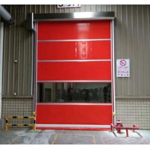 50HZ Industrial Pvc Rapid Roller Doors Automation Shutter High Speed