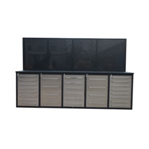 Cheap Efficiently Manage Your Tools with this Cold Rolled Steel Garage Workbench and Drawers for sale