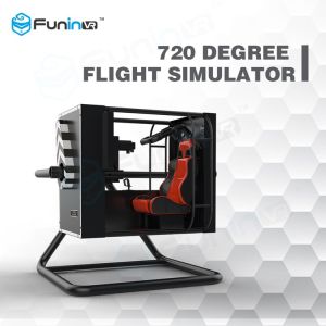 720° Virtual Reality Flight Simulator With Motion Control / Full-Digital Servo