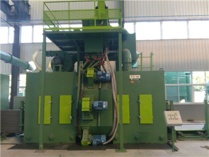 Inlet Width 1600mm H Beam Shot Blasting Machine Cleaning Steel Plate