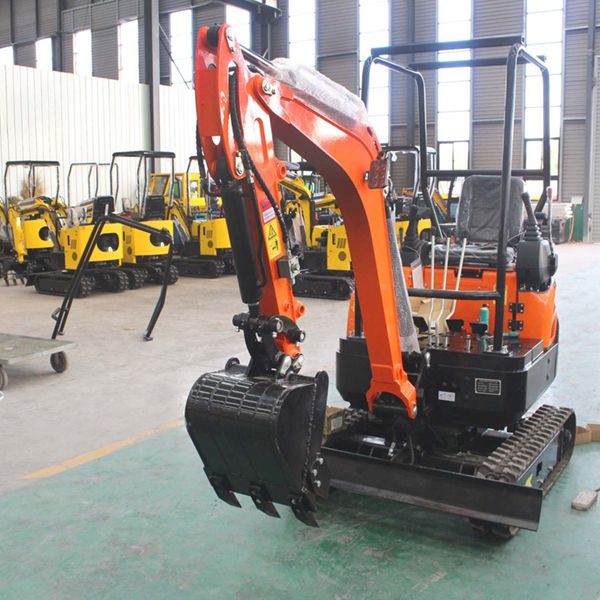 800kg Crawler Mini Digger Excavator Flexible Operation Small Earth Moving