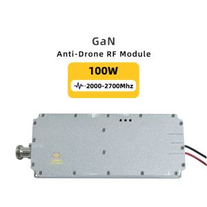 100W 2000-2700MHz Wideband GaN RF Power Amplifier with 2 Transistors and