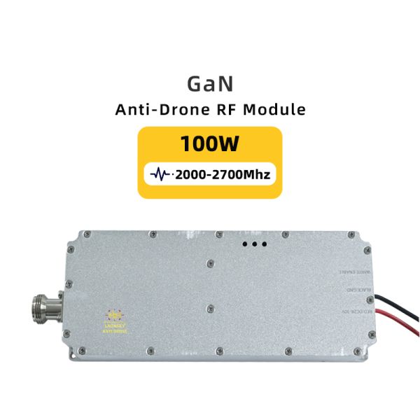 100W 2000-2700MHz Wideband GaN RF Power Amplifier with 2 Transistors and
