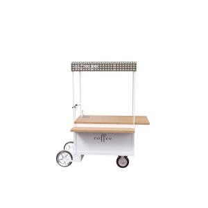 China Integrated Load 500KG Steel Frame Tricycle Cargo Scooter Coffee Cart on sale