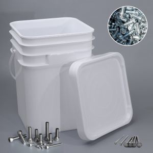 9L Rectangular Plastic Bucket