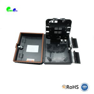 16F Wall Mounted Fiber Distribution Box With PLC Splitter IP65 Fiber Closure