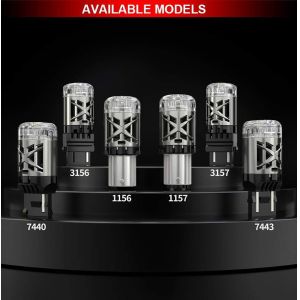 Newest Innovative 3157 LED Car Light Bulbs 3156 BA15S 1600LM 12V 24V for Car