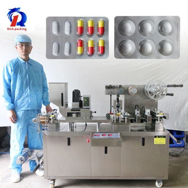 Quality Blister Packing Machine DPP Automatic Mini Small Flat Plate Pill Capsule Tablet wholesale