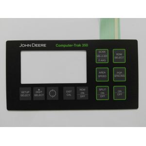 Custom Flat Membrane Switch Panel 11 keys Silk Screen Printing PC overlay