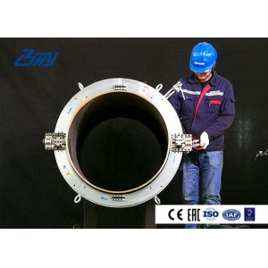 Carbon Steel Hydraulic Pipe Cutting Beveling Machine Occupying Small Space