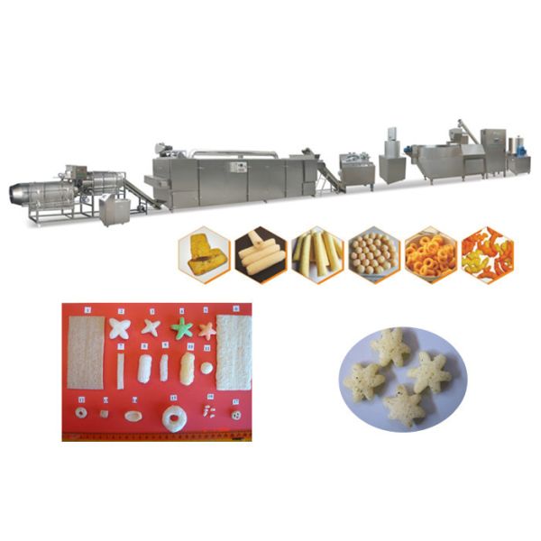 Food Corn Puff Snacks Making Puff Snack Machine With Highly Performance