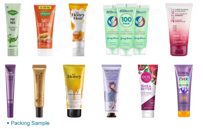 Automatic Cosmetic Tube Making machine and Sealing Machine for Efficient Cosmetic Product Filling