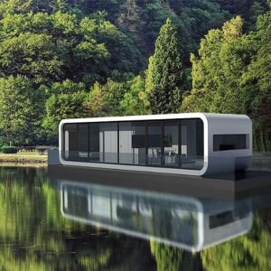China Hotel Prefab House Movable Office Apple Cabin 20ft/30ft/40ft with Modern Design Style on sale