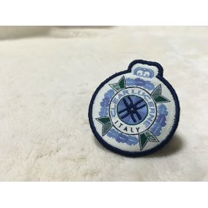 Cool Uniform Label Custom Embroidered Patches Felt Patches For Clothing Flat