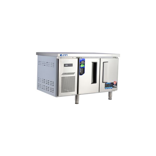 Quality R600a Refrigerant Stainless Steel Undercounter Freezer Table Chiller wholesale