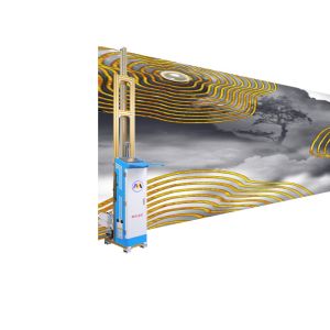 2880dpi Digital Wall Printing Machine 3d Effects For Cold Weather