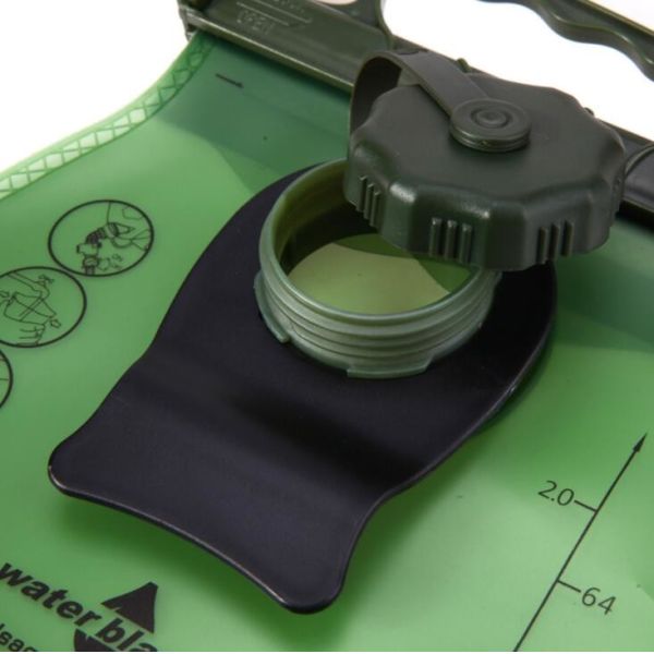 Army Green Hydration Water Bladder For Hiking Walking Cycling Running