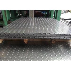 China 5 Bar Aluminum Diamond Tread Plate Diamond Stair 1mm 4x8 3003 6061 on sale