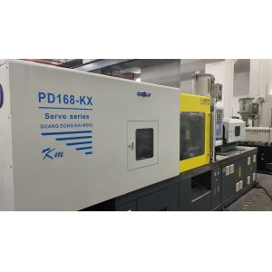 China Hydraulic Thin Wall Injection Molding Machine Sevor Motor Used Kaiming PD168-KX on sale