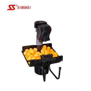 35-90 Balls/Minute Ping Pong Table Tennis Automatic Ball Machin Backhand