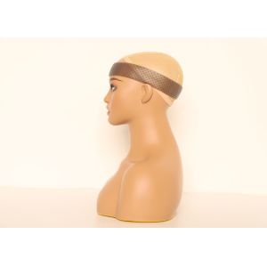 Meticulous Makeup Mannequin Display Head With Shoulders 36cm width