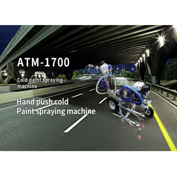 Double Spray Cold Paint Road Marking Machine