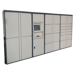 Logistics Self Service Smart Parcel Delivery Locker Outdoor Use with Touch