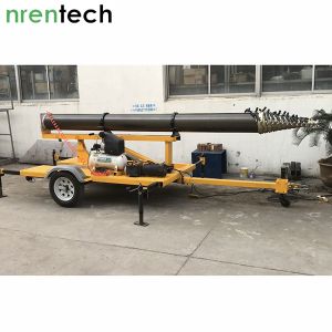 30m Lockable Pneumatic Telescopic Mast-15kg payload for mobile antenna/mobile