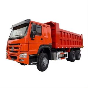 Cheap 6 Cylinders Used SINOTRUCK HOWO 6X4 Euro 3 Dump Trucks for Mining Transportation for sale