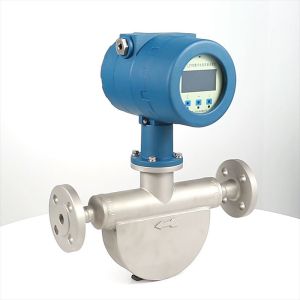 Coriolis Force Mass Flowmeter High Precision Measurement For Liquids And Gases