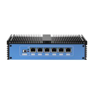 Eight Ethernet Router Mini PC With DDR4 16GB RAM And Celeron 3865U Processor