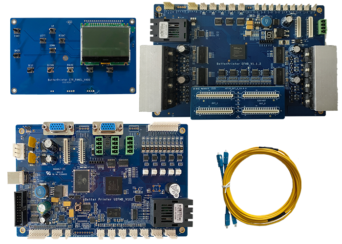 USB2.0 DX7 Double Head UV Flatbed Printer Inkjet Board
