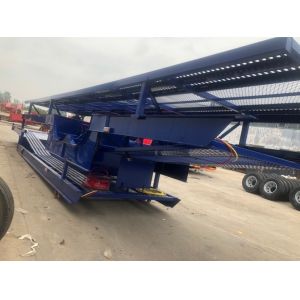 Heavy Duty Hydraulic Lifting 8/9/10 Car Carrier Trailer with Jost E100 Landing